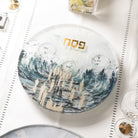 Painted Seder Plate (Style 1) - Waterdale Collection