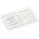 Pearlstone Havdalah plate from Waterdale Collection. on white background. 