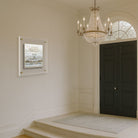 Pearlstone Frame Im Eshkachech on the hallway wall