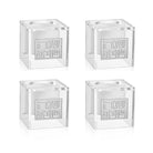 Silver Personal Suspended Honey Dishes