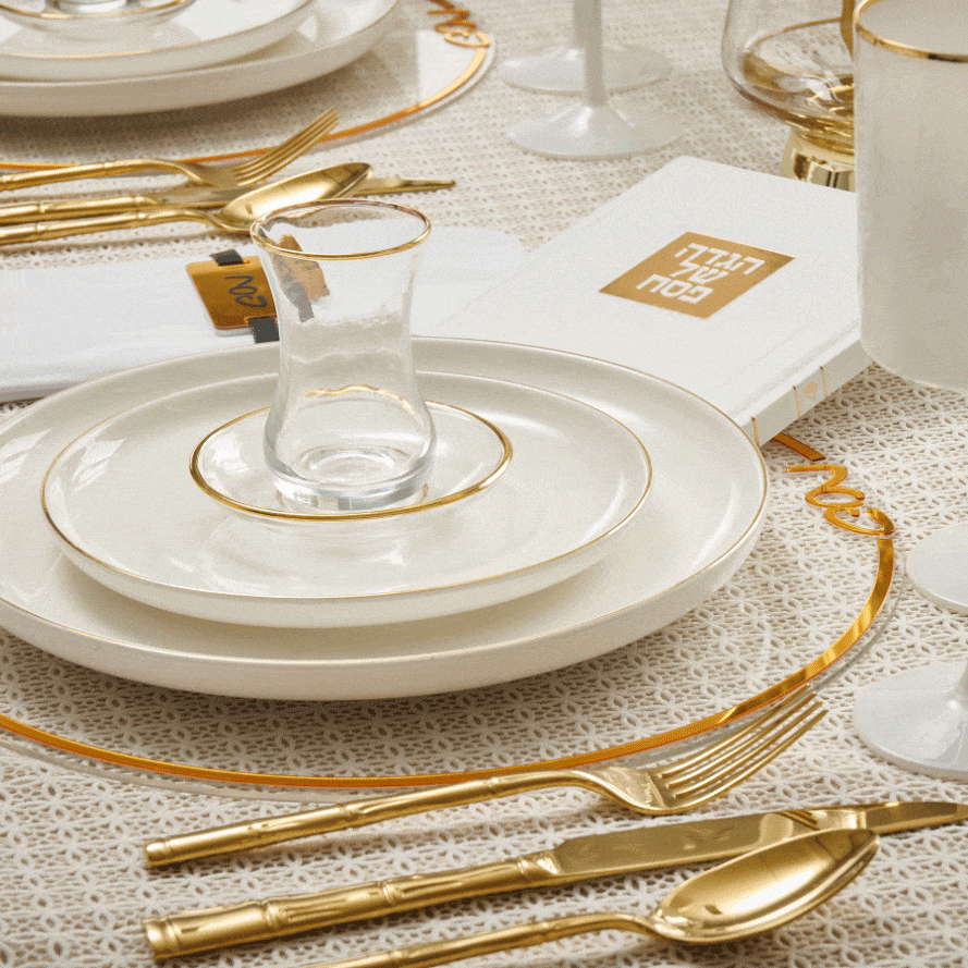 Pesach 2023 Classic Tablescape - Waterdale Collection