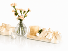 corporate gifting resin al netilas yadayim set with washing cup, towels, and tray