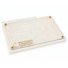 Resin Challah Board with Knife Slot | Shabbos & Yom tov judaica