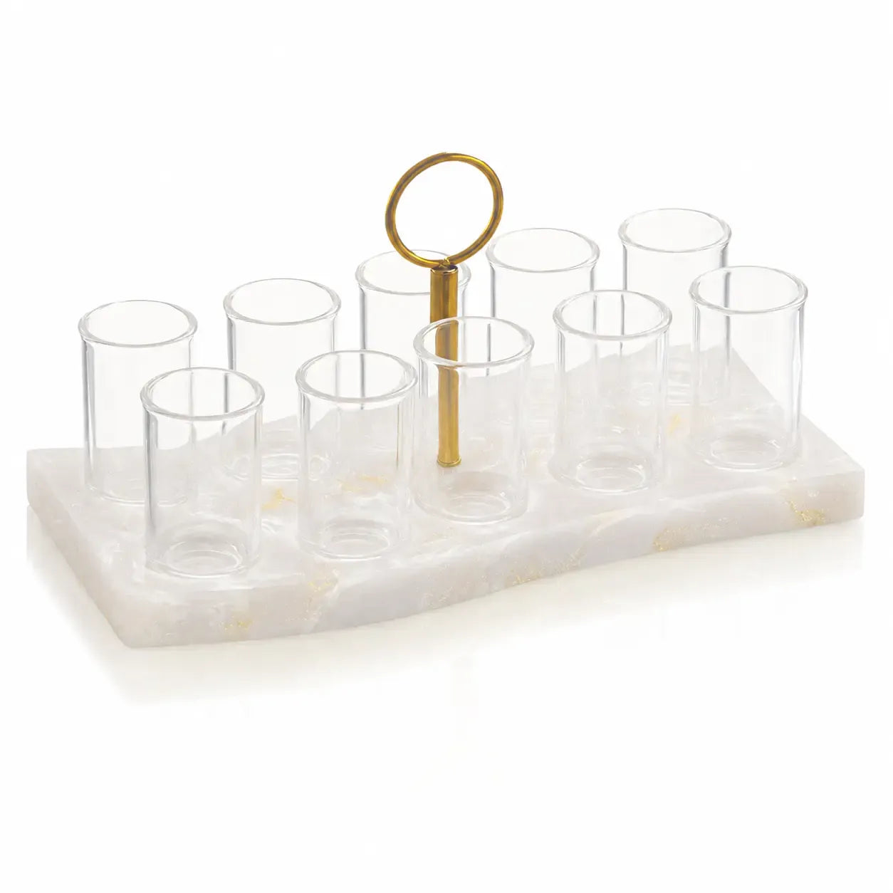 Resin Curve Liquor Set  by  Waterdale Collection