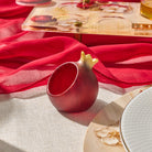 Resin Pomegranate Honey Dish Set (4) - Waterdale Collection