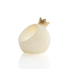 Gold Resin Pomegranate Honey Dish Set | Holiday Judaica Table Decor