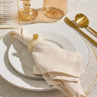 RH-NR-POM-RS-GO Resin Pomegranate Napkin Rings Gold