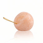 Pink resin salt cellar on a white background - waterdale collection