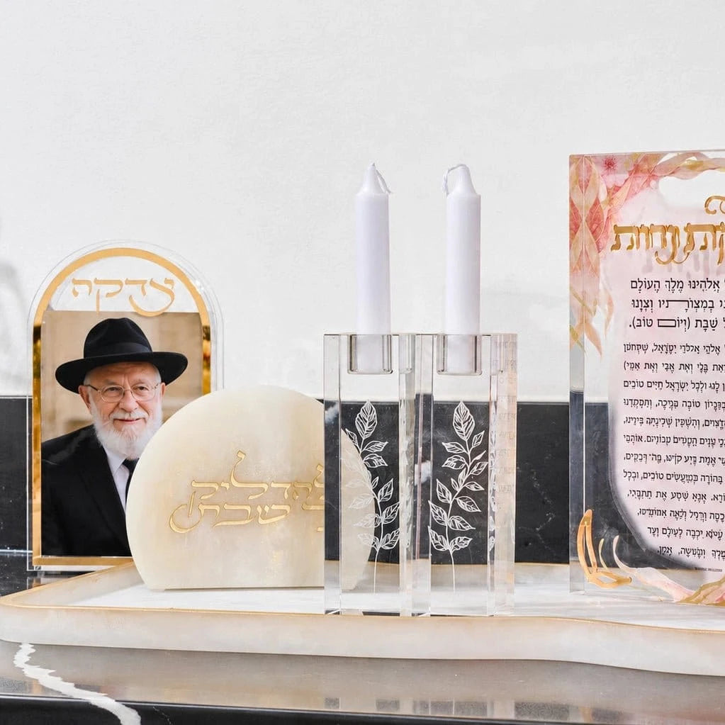 Resin Shabbos Matchbox Holder | Shabbat Luxury Judaica 