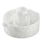 Resin Washing Bowl & Cup set featuring a coordinating marbled pearl-tone basin with matching netilat yadayim cup.