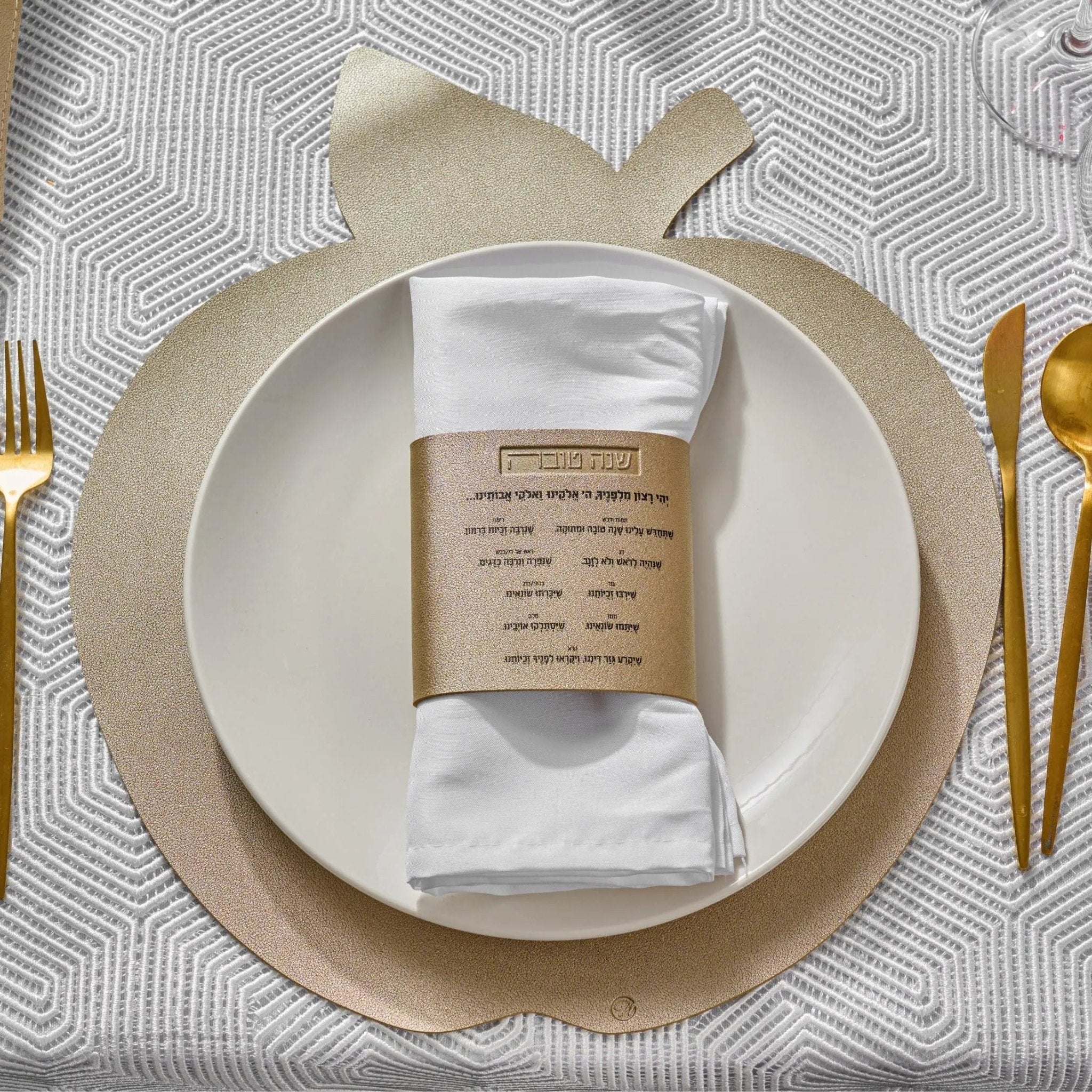 Rosh Hashanah 2025 Painted Tablescape - Waterdale Collection