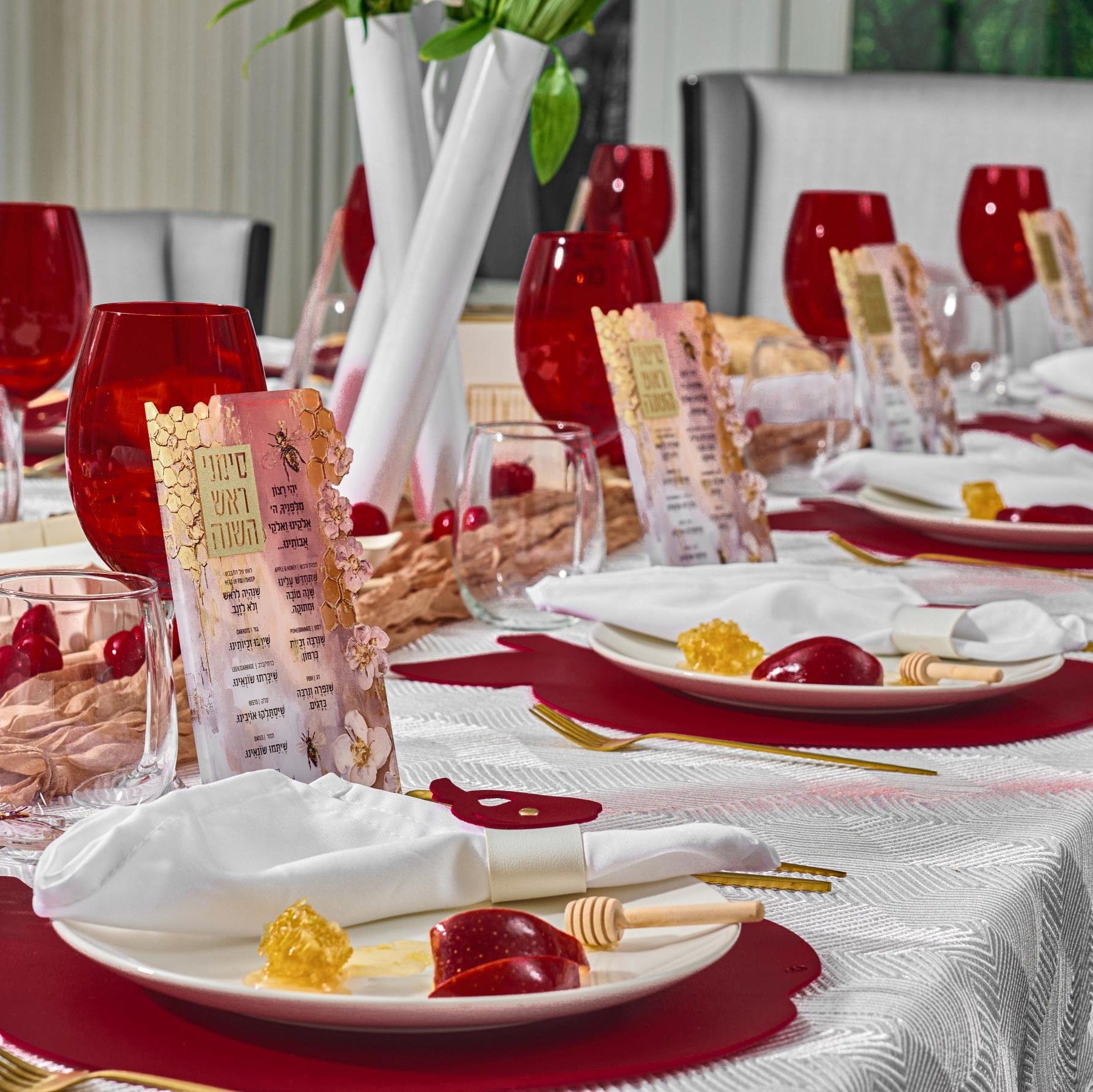 Waterdale Collection Rosh Hashanah Painted Tablescape Tablescape 92B3F483 F224 4B72 B80E 416Ef47A8Bd2