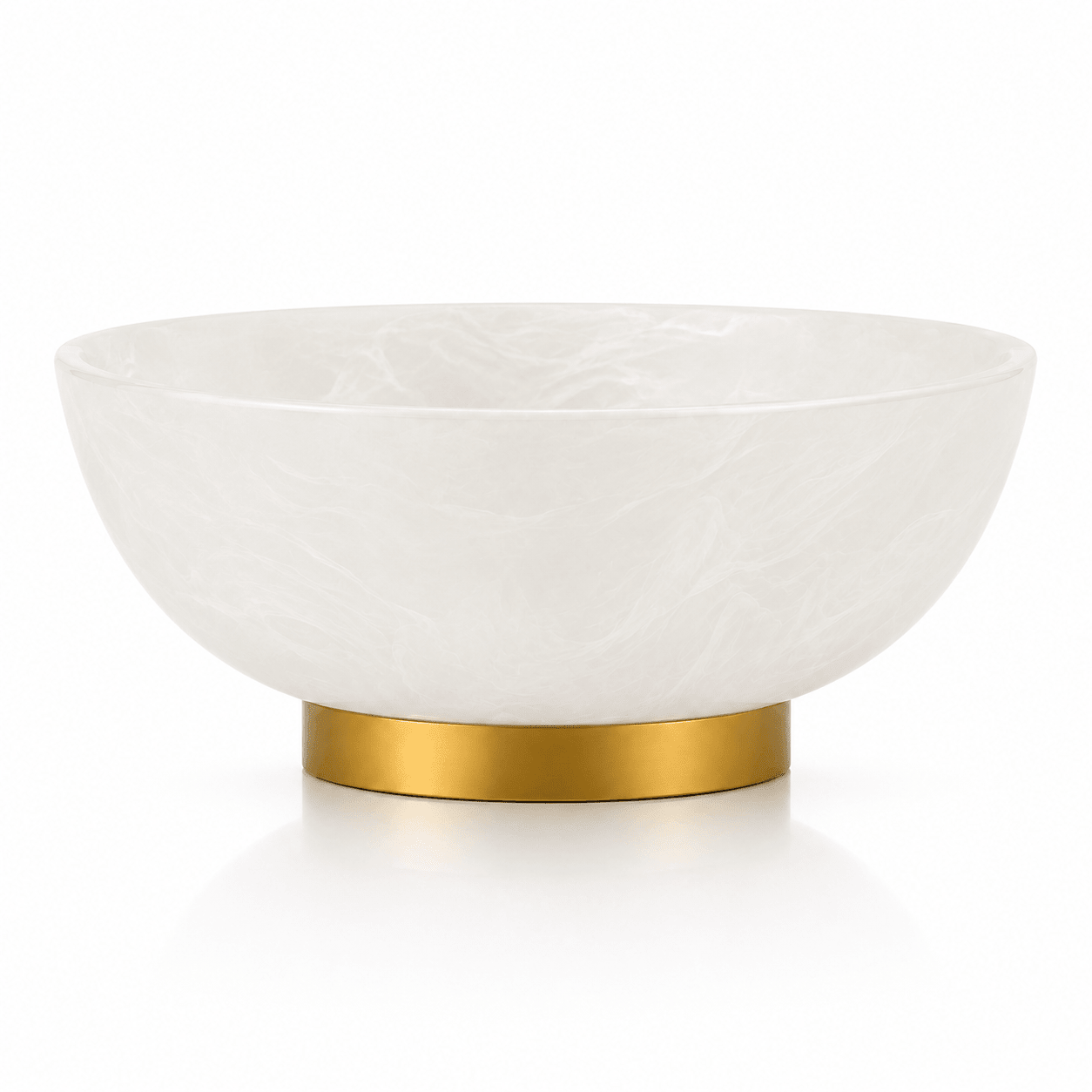 Round Resin Centerpiece Decorative Bowl | judaica table decor