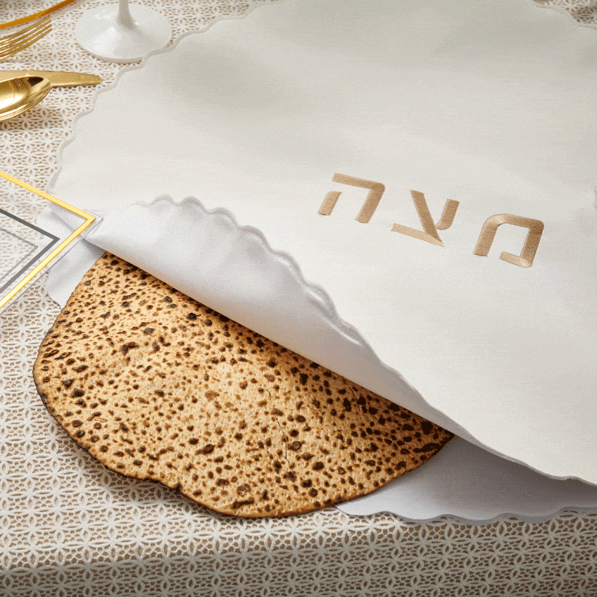 Scalloped Edge Pesach Set - Waterdale Collection