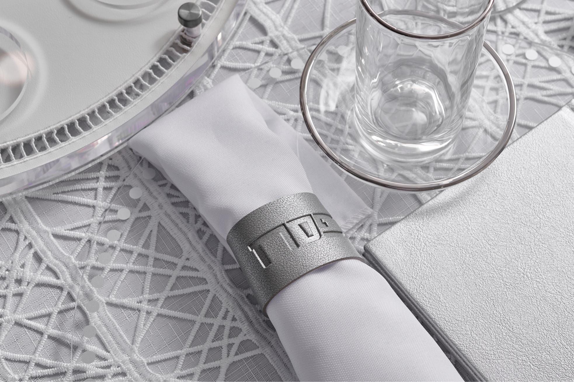 Silver Pesach 2024 Tablescape - Waterdale Collection