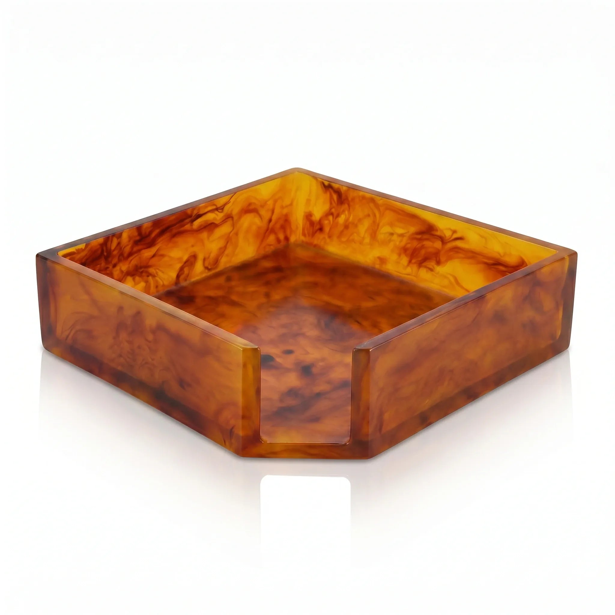 Square Resin Napkin Holder Pesach napkin Holder - Waterdale Collection