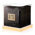 Square Zemiros Bencher Set for Shabbos & Yom Tov (Set of 10)