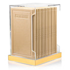 Tall Hardcover Leather & Lucite Bencher Set (Set of 14)