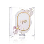 Watercolor Hadlokas Neiros Set by Waterdale Collection in clear acrylic case with floral design details